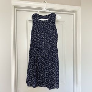 Blue button down dress from Old Navy